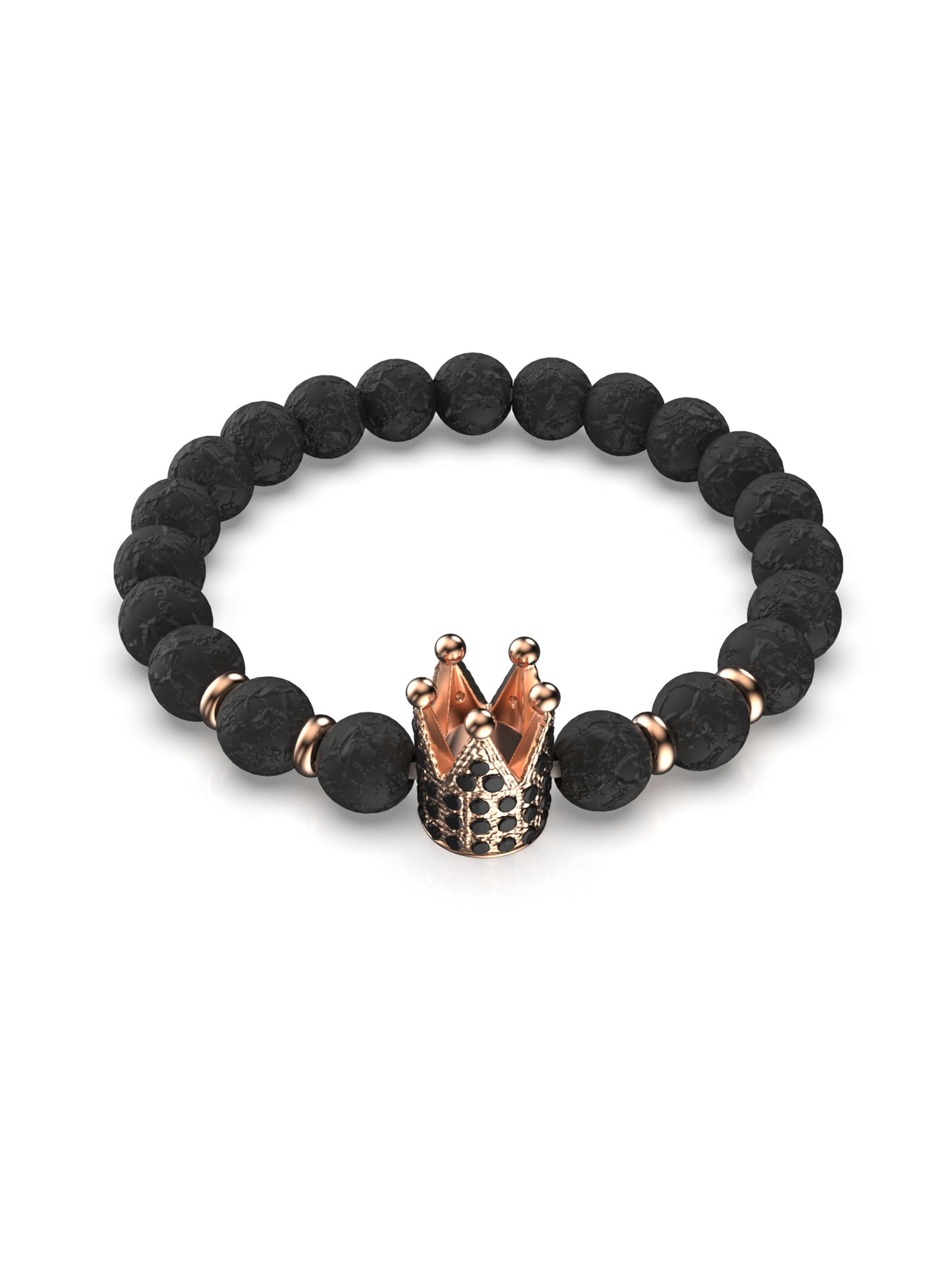 Luxury Crown Lava Bracelet